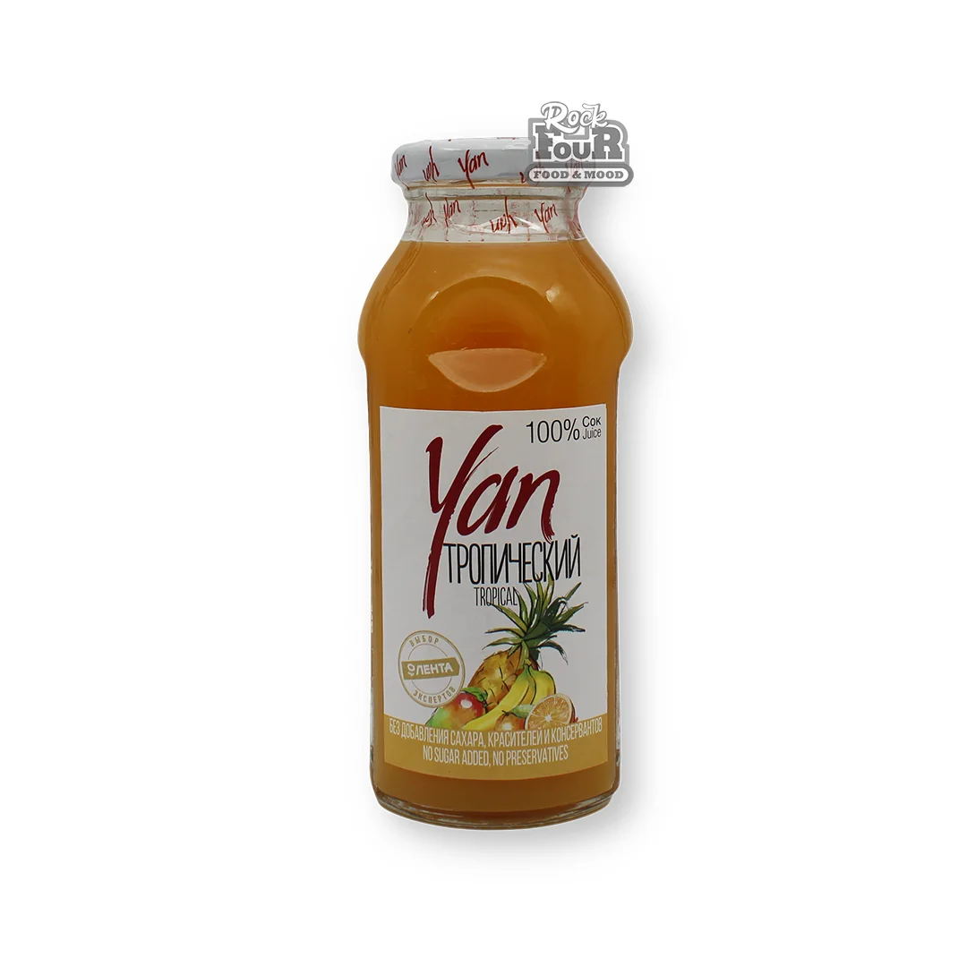 Juice "Yan" tropical 250ml